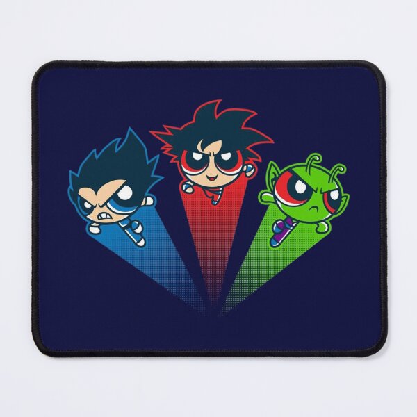 Item preview, Dragon Ball Z Powerpuff Saiyan Trio Goku Vegeta Piccolo designed and sold by Bohepa.