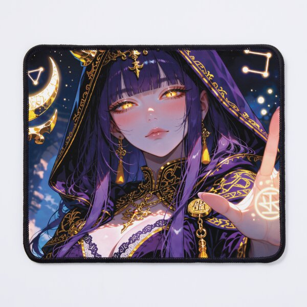 Item preview, Moon Sorceress Laptop Skin | Arcane Celestial Anime Witch Decal designed and sold by RGB-crayon.