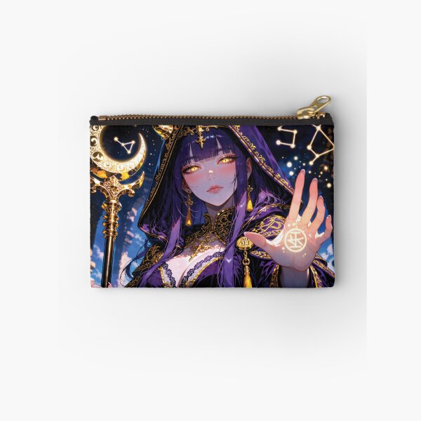 Item preview, Moon Sorceress Laptop Skin | Arcane Celestial Anime Witch Decal designed and sold by RGB-crayon.
