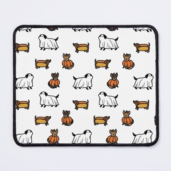 Item preview, Cute Halloween Dogs Seamless Pattern designed and sold by Steele-Art.
