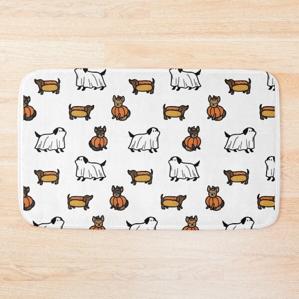 Item preview, Cute Halloween Dogs Seamless Pattern designed and sold by Steele-Art.