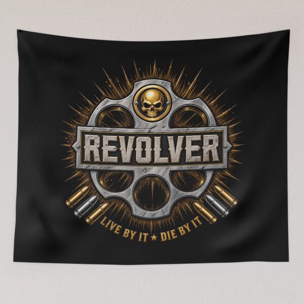 Item preview, revolver live by it die by it designed and sold by furiseria.