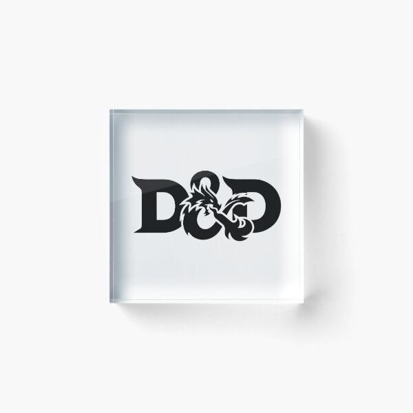 Item preview, Dungeons and Dragons Logo designed and sold by Gamify Store.