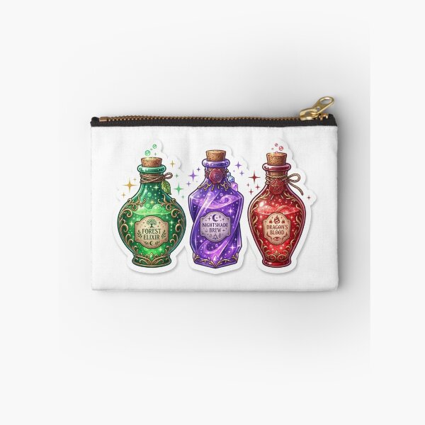 Item preview, Brewed in Darkness — Witch Potion Bottles Halloween designed and sold by AbbasSaqib.