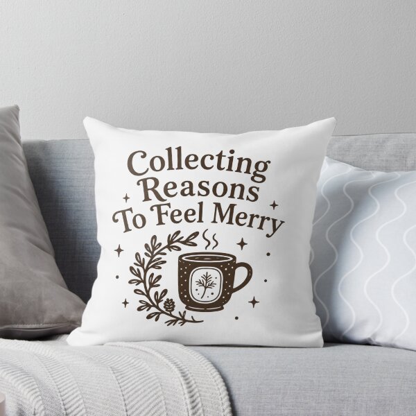 Item preview, Collecting Reasons To Feel Merry - Cozy Mug Christmas designed and sold by BalmyBell.