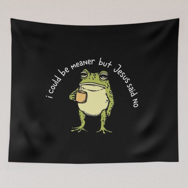 Item preview, I Could Be Meaner But Jesus Said No designed and sold by LakenDraphil.