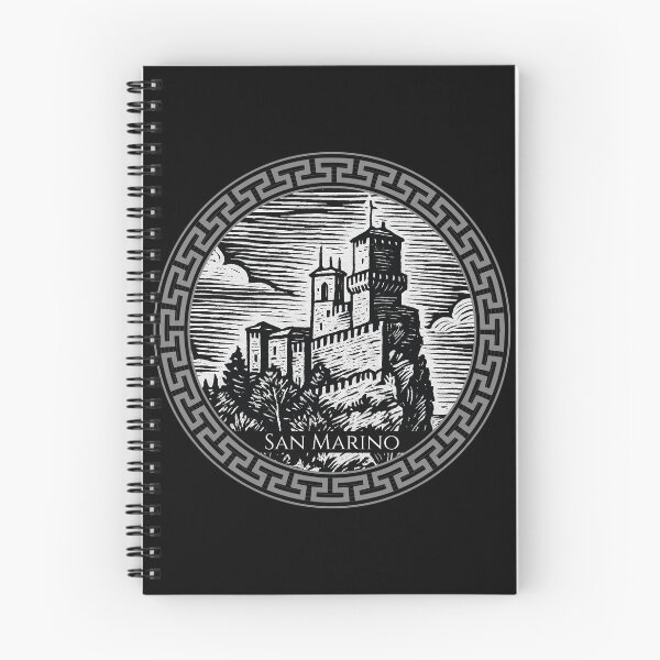 Item preview, San Marino Vintage Woodcut Art designed and sold by Thistle-TShop.