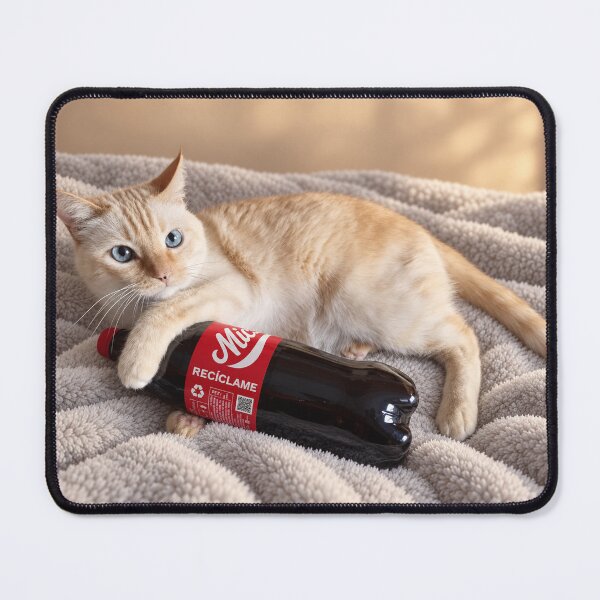 Item preview, Cat Pitufin with MichiCola Recycling Edition designed and sold by MichiCuteCat.