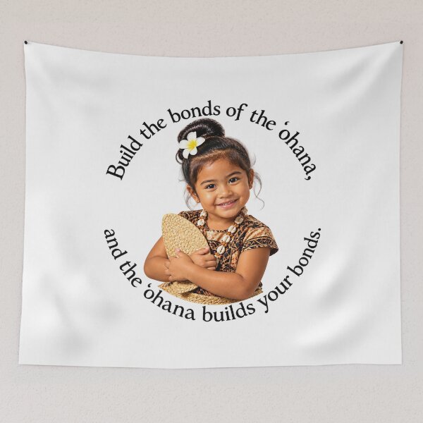 Item preview,  Hawaii Community Proverb - Build the bonds of the ʻohana | Pacific Art designed and sold by ShakaLife.org.