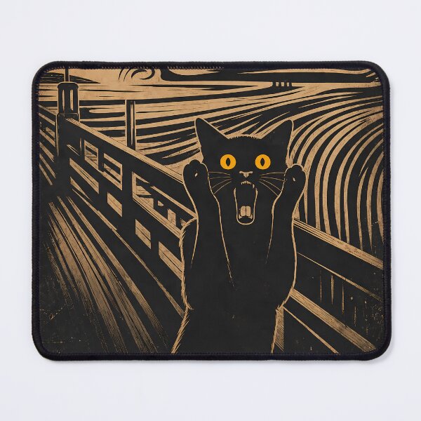 Item preview, The Cat Scream  designed and sold by PurrfectHome.