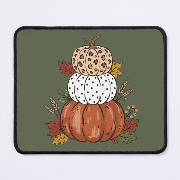 Item preview, Leopard Print Stacked Pumpkins Fall Pumpkin Stack Thanksgiving designed and sold by Little-Miracle.