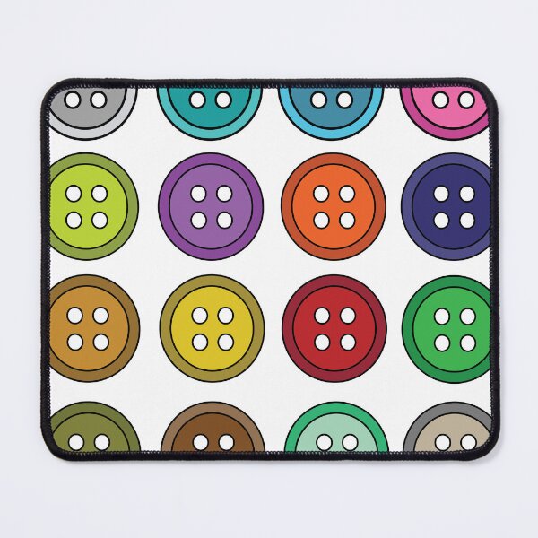 Item preview, Colorful Sewing Buttons Pattern designed and sold by Nisha Prabhu.