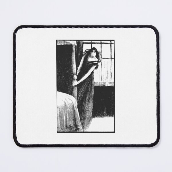 Item preview, Vintage Ghostly Tales Haunted Gothic Woodcut Plate 3 designed and sold by Antique Science Press.