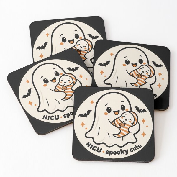 Item preview, NICU Spooky Cute Ghost Nurse Halloween | Neonatal Nurse Baby Ghost Gift designed and sold by Martin's_Design.