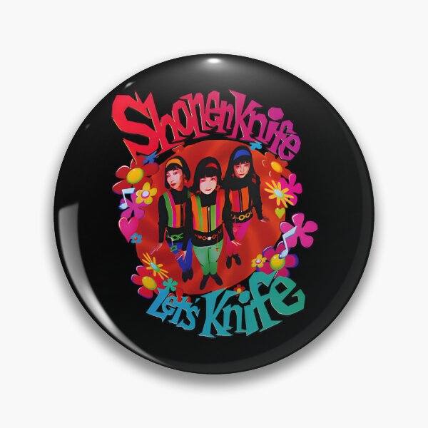 Item preview, Shonen Knife Let's Knife (Album 1992) designed and sold by ChickCharm.