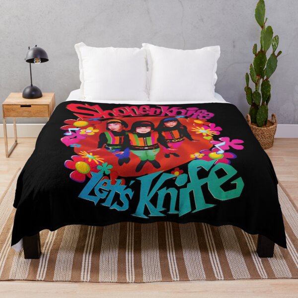 Item preview, Shonen Knife Let's Knife (Album 1992) designed and sold by ChickCharm.