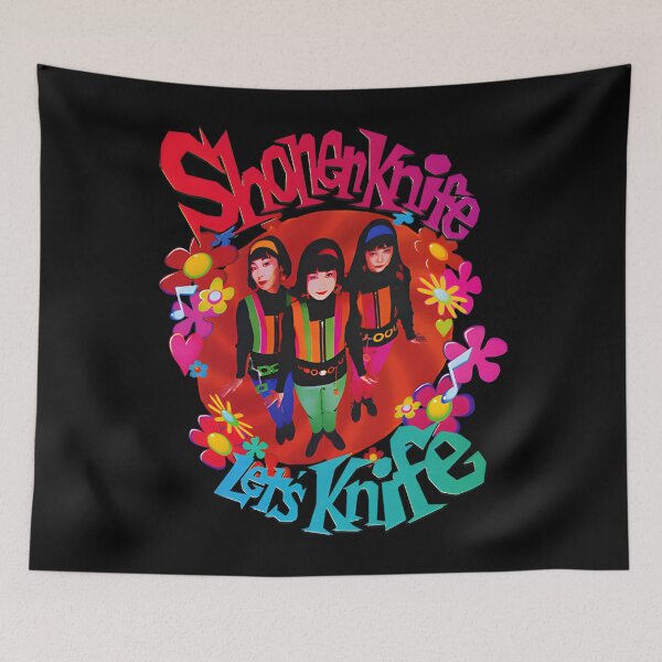 Item preview, Shonen Knife Let's Knife (Album 1992) designed and sold by ChickCharm.