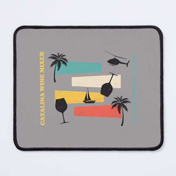 Item preview, Catalina Wine Mixer Vintage Sunset Helicopter-73 designed and sold by KamilaSzablin.
