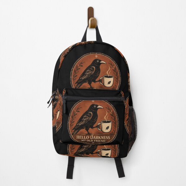 Item preview, Raven Crow Coffee Funny Hello Darkness Friend designed and sold by FernaRoje.