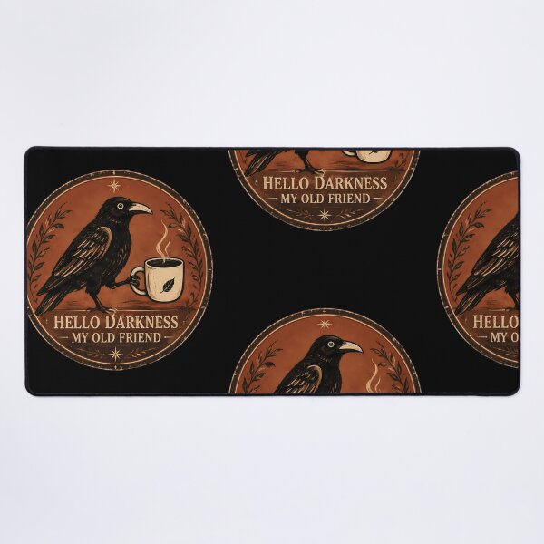 Item preview, Raven Crow Coffee Funny Hello Darkness Friend designed and sold by FernaRoje.