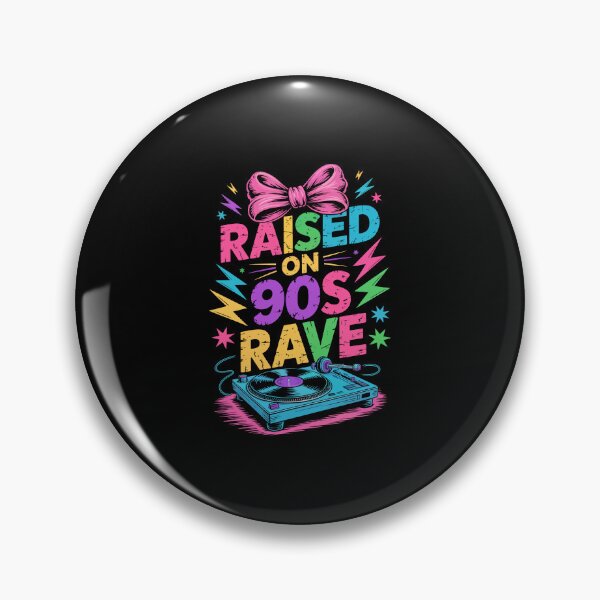 Item preview, RAISED ON 90S RAVE designed and sold by jkrphoto.