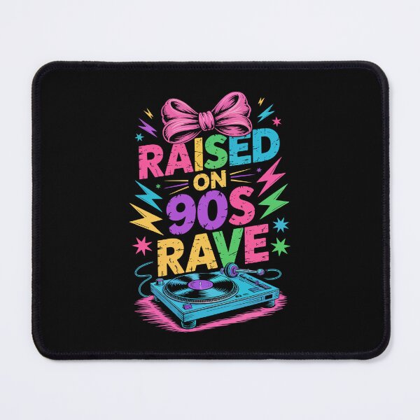 Item preview, RAISED ON 90S RAVE designed and sold by jkrphoto.