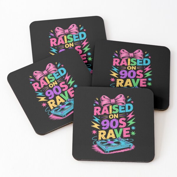 Item preview, RAISED ON 90S RAVE designed and sold by jkrphoto.
