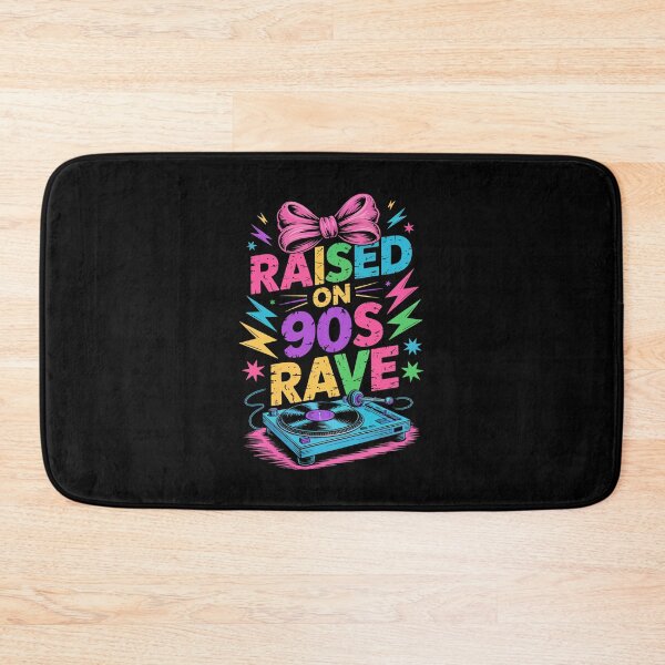 Item preview, RAISED ON 90S RAVE designed and sold by jkrphoto.