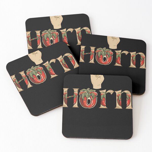 Item preview, Heavy Metal Hand Horn - Tomato designed and sold by FrogPaintLab.