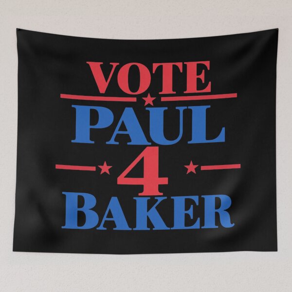 Item preview, Vote Paul Baker designed and sold by Nelson089Mullen.