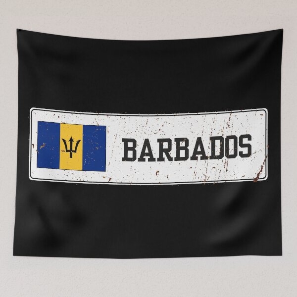 Item preview, Barbados Flag  designed and sold by jeshands.