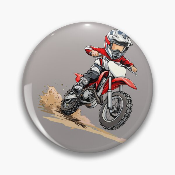 Artikelvorschau, Chibi-Kind-Motocross-Fahrer Dirtbike-26 entworfen und verkauft von BenjaminBylund.