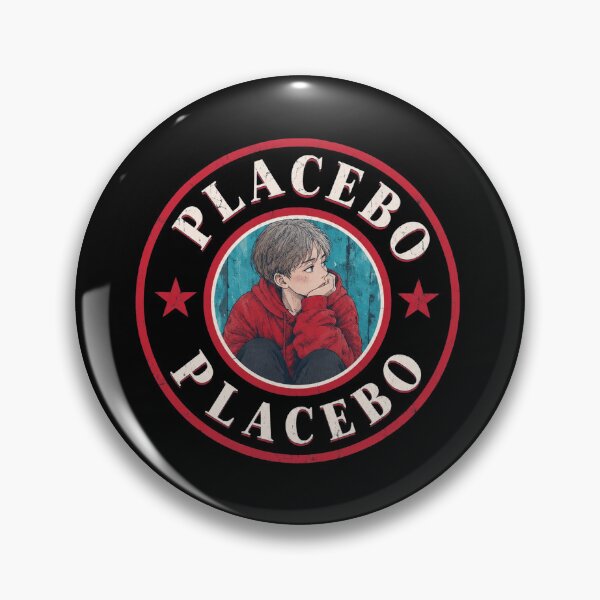 Item preview, Insignia de retrato de placebo designed and sold by ErnestoForbes.