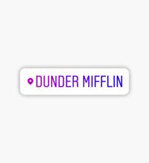 Dunder Mifflin location Sticker