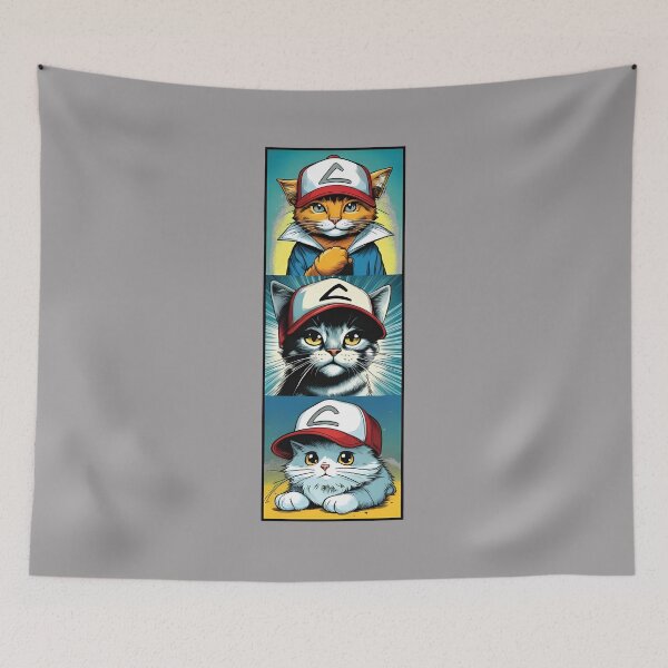 Item preview, Cat Trainer Trio Meme Pop Culture Style T-Shirt-28 designed and sold by KamilaSzablin.