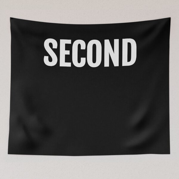 Item preview, 2nd Second Large Text Funny Winning Ironic Award TEXT designed and sold by KNUXX Shop.