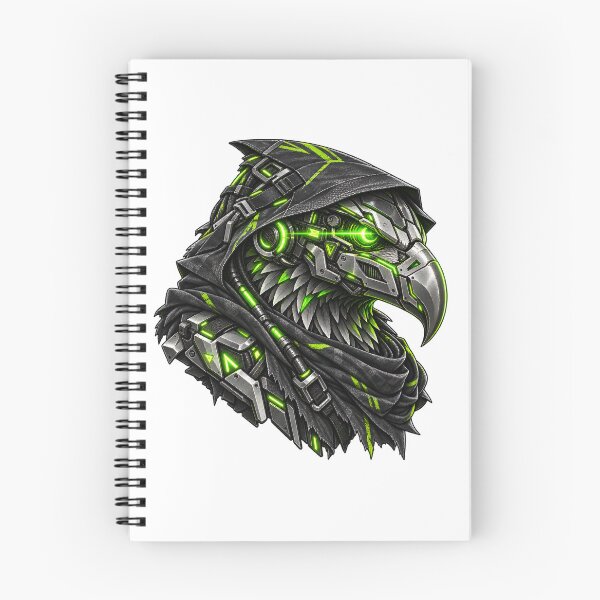 Item preview, Cyberpunk Techwear Cyber Eagle Alpha Art designed and sold by RiteshCenter .