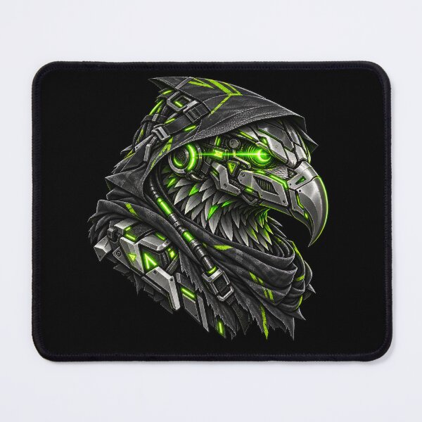 Item preview, Cyberpunk Techwear Cyber Eagle Alpha Art designed and sold by RiteshCenter .