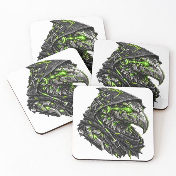 Item preview, Cyberpunk Techwear Cyber Eagle Alpha Art designed and sold by RiteshCenter .