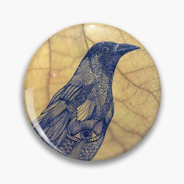 Item preview, The Crow, illustration designed and sold by VoilaNoir.
