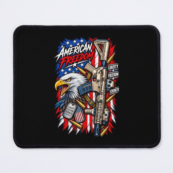Item preview, american freedom eagle and gun designed and sold by furiseria.