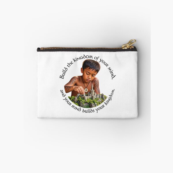 Item preview, Polynesian Wisdom Proverb - Build the kingdom of your mind | Pacific Art designed and sold by ShakaLife.org.