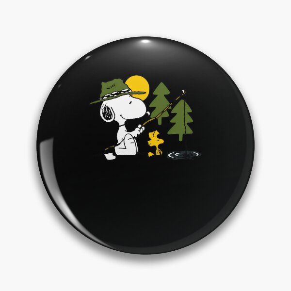 Item preview, Snoopy Fishing with Woodstock designed and sold by LittleMamastore.