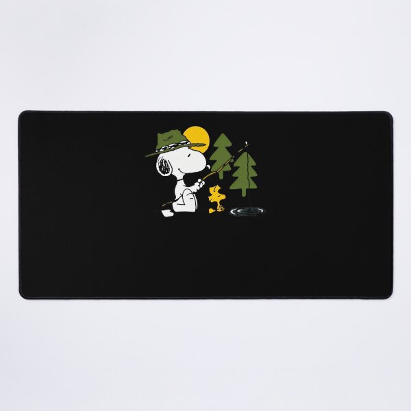 Item preview, Snoopy Fishing with Woodstock designed and sold by LittleMamastore.
