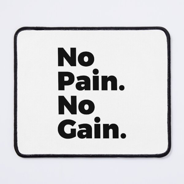 Item preview, No Pain. No Gain. designed and sold by PublicArtDesign.
