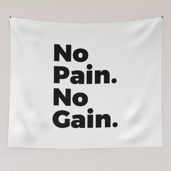 Item preview, No Pain. No Gain. designed and sold by PublicArtDesign.
