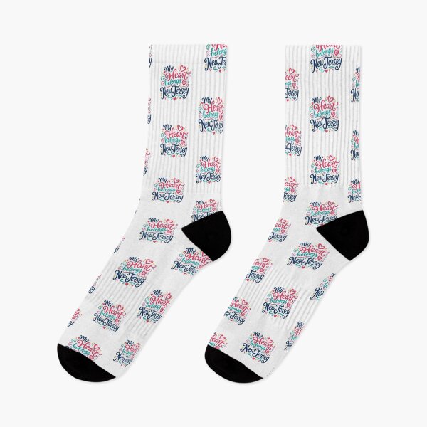 Item preview, My Heart Belongs to New Jersey - Cute Souvenir Travelers Gift for Men Women & Kids  designed and sold by Mozaic Clothes.