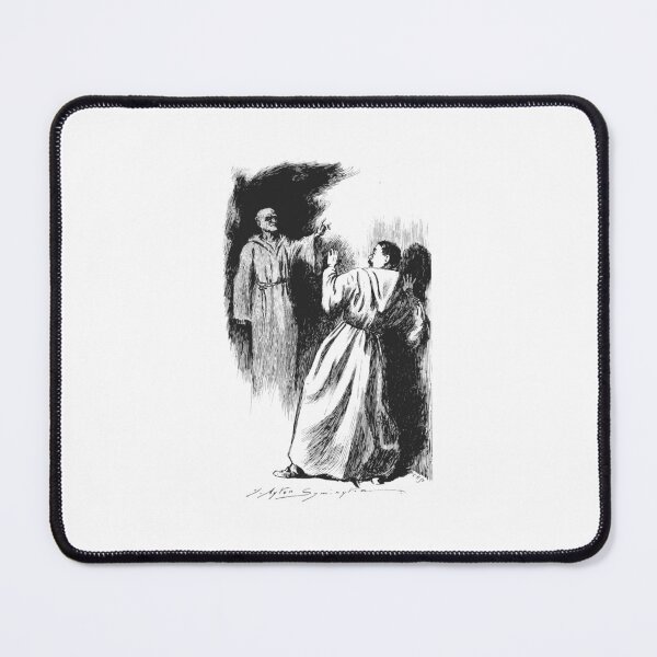 Item preview, Vintage The Shadow on the Blind Ghost Story Art designed and sold by Antique Science Press.