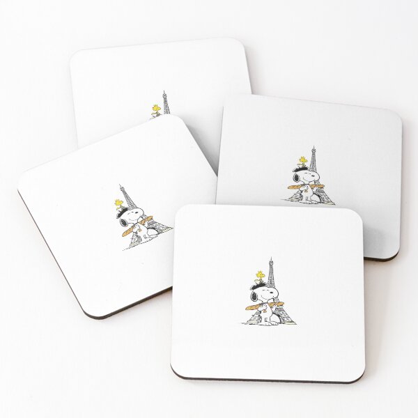 Item preview, Paris Vibes – Cute Dog, Eiffel Tower & Baguette Sticker designed and sold by elwinadonburg.