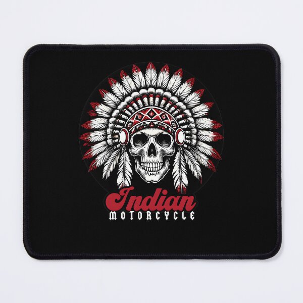 Item preview, Indian Motorcycle Skull Headdress Biker designed and sold by sterfler.